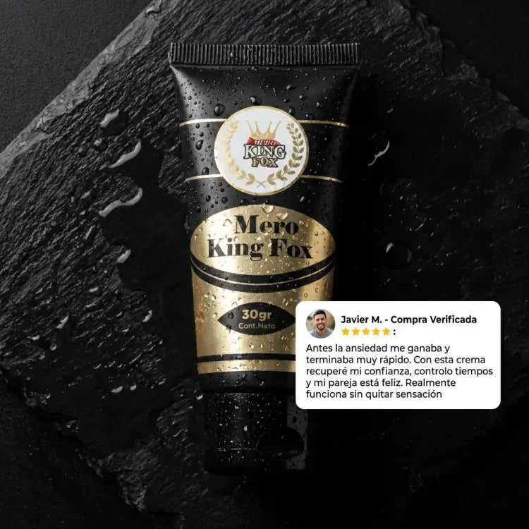 Crema Retardante King Fox 30gr + OBSEQUIOS Exclusivos