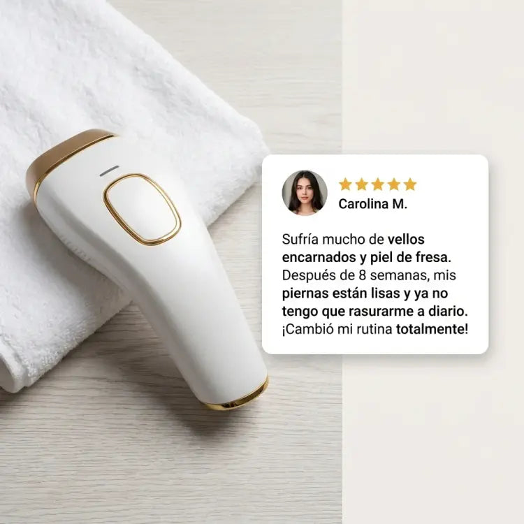 Depiladora Laser Profesional IPL ™ + OBSEQUIOS Exclusivos