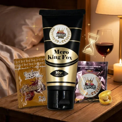 Crema Retardante King Fox 30gr + OBSEQUIOS Exclusivos